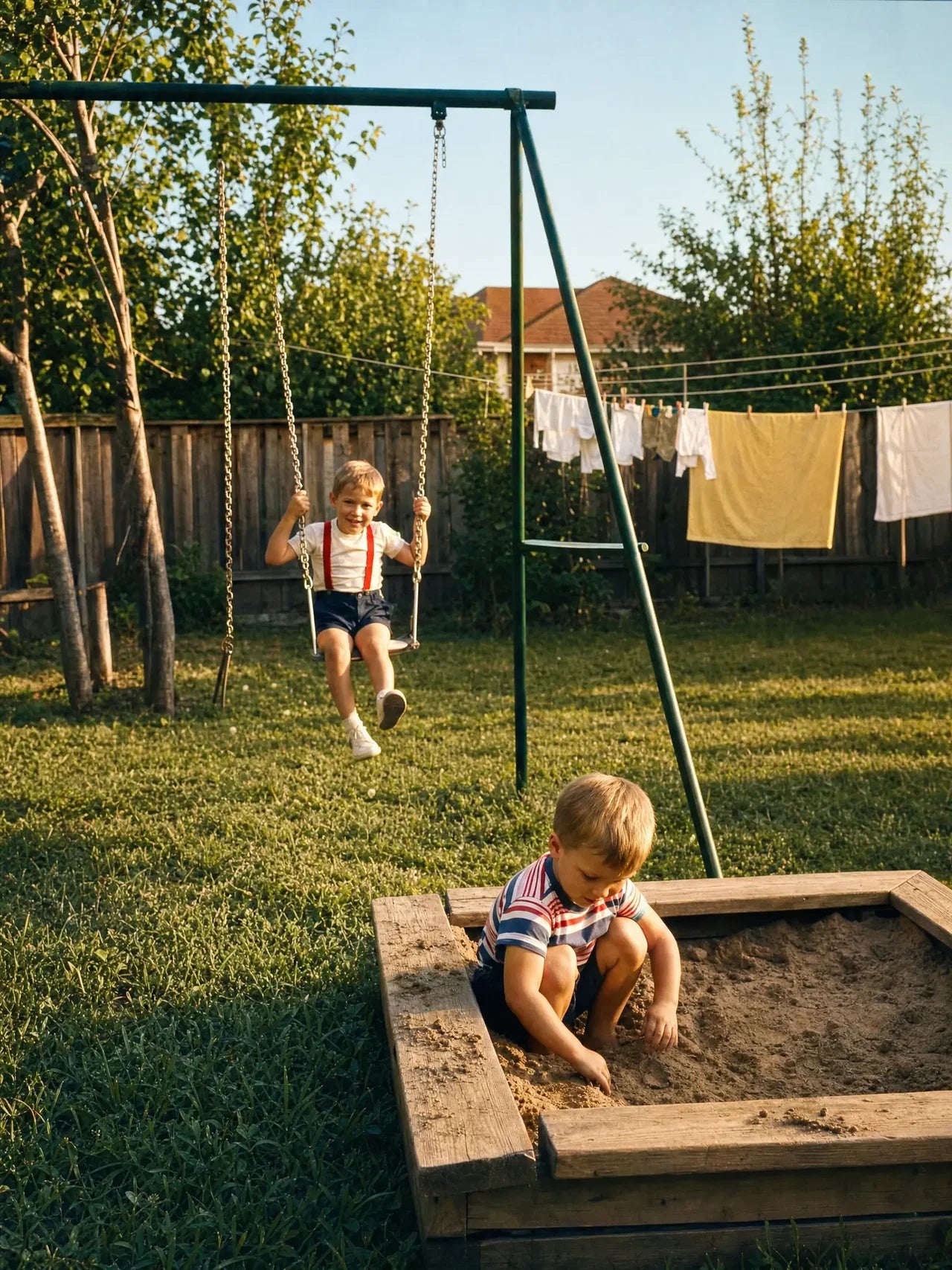 A childhood photograph, rediscovered