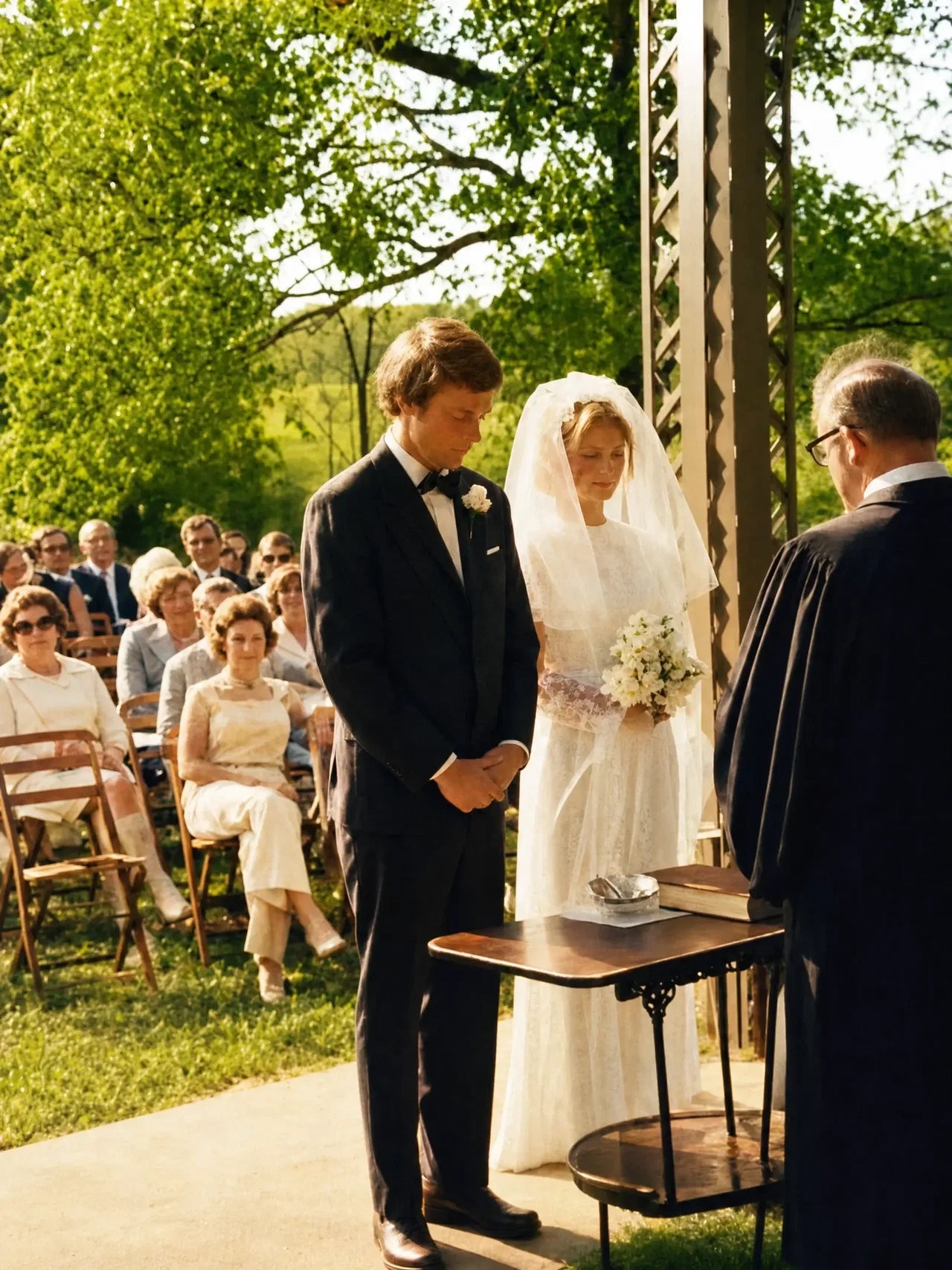 Vintage wedding photograph from the existing Nostava image collection